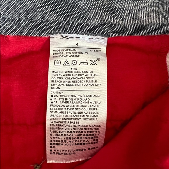 Red Nautical Banana Republic Anchor Shorts - Picture 4 of 4